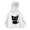 00-White#1369, variant on Kiijoy Toddler Girls Hooded Sweatshirt Fall Loose Pullover Hoodie, Black, Sizes 4-5T