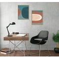 thumbnail image 6 of Kate and Laurel Sylvie Teotitlan Valley Study 1 A and B Framed Canvas Wall Art Set by Kate Aurelia Holloway, 2 Piece 18x24 Natural, Soft Colorful Boho Art for Wall, 6 of 6