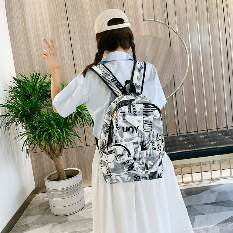 Yusudan Mini Backpack Purse for Women Girls, Small Backpack for Teens Kids  School Travel (Checkered)