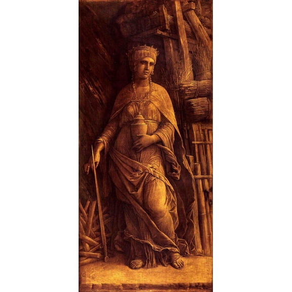 14"x31" Fine Art Quality Poster: Dido - Andrea Mantegna