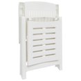 thumbnail image 5 of vidaXL Sun Lounger White Plastic, 5 of 5