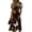 Multicolor, variant on Halloween Midi Dresses for Women Pumpkin Ghost V Neck Horror Dresses Witch Hat Short Sleeve Spooky Sundress, XL