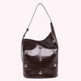 thumbnail image 2 of Bolso Hombro Tipo Cubo para Mujer Cierre Magnético Cuero PU Viajes, 2 of 9