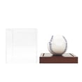 thumbnail image 3 of Baseball Display Box with Stand, Square Clear Protector Box Acrylic Cubes Softball Display Case Holder Case for Baseball, 3 of 9