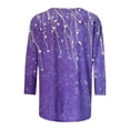 thumbnail image 2 of Cilsoka Womens Shirts Casual V Neck Going out Tops for Women Fall Winter Basic Cotton Tees for Women Crop White Pullover Shirts for Women My Orders past Orders, 2 of 4