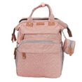 thumbnail image 2 of Baby Diaper Bag Foldable Multifunctional Baby Diaper Backpack with USB Charging Port for Travel, 2 of 7