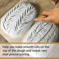 thumbnail image 2 of Dough Razor, Bread Knife, Bread Knife, Bread Knife, Bread Cutter, Curved Bread Knife, Dough Knife, 2 of 4