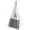 White, variant on Dust Pan Broom Brush Dustpan Mini Broom and Dustpan Combo Set, Handheld Sweeper Cleaning for Tables Keyboards Guinea Pig Cage Cat Litter, for Desk Office RV
