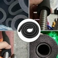 thumbnail image 4 of Pebbuoy Pipe Insulation Foam Tube Foam Tubing Black Pipe Cover Heat Preservation Outdoor Water Pipe Insulation Freeze Protection Foam, 4 of 6