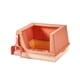 thumbnail image 5 of Caja de arena para gatos con bandeja inferior desmontable semicerrada con pala pulida Naranja L, 5 of 9