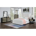 thumbnail image 4 of Meridian Furniture Sage Black Chest with Natural Cane Drawer Front, 4 of 24