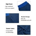 thumbnail image 4 of SAYFUT Butt Lifting Yoga Shorts for Women High Waisted Tummy Control Workout Shorts Textured Biker Beach Hot Pants, 4 of 5