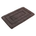 thumbnail image 4 of Tuvgenk Coffee Bathroom Rug Non Skid Bath Mat for Floor Easy To Clean Quick Dry Fade Resistant Water Absorbing Bathroom Floor Rug, 4 of 5