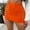 Orange, variant on Oalirro Leather Skirt Gift for Her Mini Skirts for Women Fashion Woman Causal Skirt Ultrashort Skirt Solid Hip Skirt A-line Skirt Pink