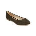thumbnail image 1 of New Women Betani Bea-1 Faux Suede Pointy Toe Ballerina Flat, 1 of 5