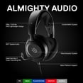 thumbnail image 3 of Auriculares Gaming Arctis Nova 1. Controladores de Alta fidelidad. Audio Espacial de 360°. Micrófono con cancelación de Ruido. PC, PS5/PS4, Switch, Xbox -, 3 of 9