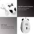 thumbnail image 6 of Panda-shaped Wired Mouse Super Cute Animal Series Cartoon Mini Portable Travel Novelty Small Wired Mouse, 6 of 8