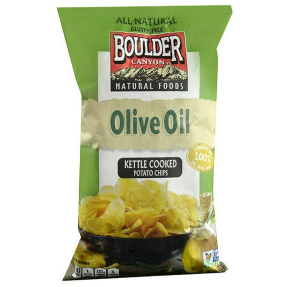 Boulder Canyon Kettle Chips Olive Oil, 6.5 Oz
