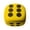 Yellow, variant on 1.5 Inch Six Sided EVA Foam Dice Soft Lightweight Multicolor Cube Dice for Party Game Night Tabletop Indoor Activity (Red)