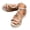 Gold, variant on Sandals for Women 2025 Boho Espadrilles Slingback Wedge Sandals Open Toe Beach Shoes