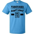 thumbnail image 3 of Inktastic Pennsylvania Awesome Since 1787 T-Shirt, 3 of 5