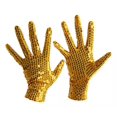 thumbnail image 1 of Guantes De Baile Shining Sequins Guantes Performance Mittens, 1 of 8