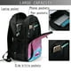thumbnail image 4 of Balery Pink Shark Pool Fantasy Mochila con carga USB para hombre y mujer - Mochila impermeable y antirrobo para laptop con puerto USB para viajes, trabajo, 4 of 7
