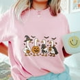 thumbnail image 3 of Halloween Goose T-Shirt, Funny Ducks in Costumes Tee, Cute Farm Animal Pumpkin Witch Vampire Shirt, Spooky Season Top, Fall Festival Gift, 3 of 7