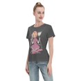 thumbnail image 4 of T-Shirt Basique à Manches Courtes pour Femme Cardinal Sakura, 4 of 6