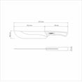 thumbnail image 2 of Cuchillo para Carne Tramontina 20 cm Churrasco Acero Inoxidable Negro 22843/108, 2 of 3