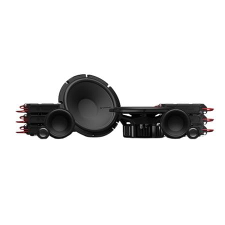 New Rockford Fosgate P3V2-65 Punch P3 6.5" 3-Way 75W RMS Component Speaker System