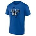 thumbnail image 2 of Men's Blue Dallas Mavericks Tip-Off T-Shirt, 2 of 3