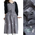 thumbnail image 1 of Waterproof Apron,Cooking Apron Flower Embroidery Kitchen Apron Baking Apron Best in Class, 1 of 10