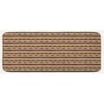 thumbnail image 1 of Tribal Kitchen Mat, Arrows Triangles Dots and Curved Lines Motifs of Continent Oriental Design, Plush Decorative Kitchen Mat with Non Slip Backing, 47" X 19", Multicolor, by Ambesonne, 1 of 1
