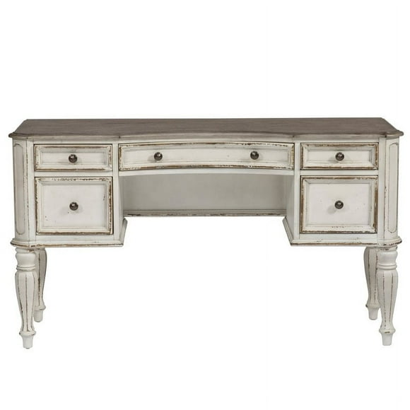 Magnolia Manor White Vanity Desk
