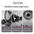 thumbnail image 3 of YIGSECU Elongated Angle Valves Stainless Steel Corrosion Proof for Toilet Fixtures, 3 of 8