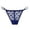 Blue, variant on Lingerie for Women Apparel Elegant Transparent Lace Thong for Women Seamless Solid Color Round-Front Underwear for Everyday Comfort Blue One Size