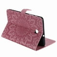thumbnail image 5 of Galaxy Tab A 8.0 2018 Case, Dteck Slim Fit Embossed Flower Pattern PU Leather Folio Stand Case with Card Holders Cover for Samsung Galaxy Tab A 8 inch 2018 Release SM-T387 Tablet, Pink, 5 of 7
