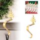 thumbnail image 1 of Estante para calcetines navideños Ganchos para calcetines navideños con diferentes diseños Ganchos para calcetines de chimenea Decoraciones navideñas para chimenea, 1 of 7