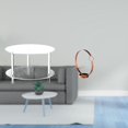 thumbnail image 2 of Mesa Auxiliar De Hierro Y Acrílico Con Almacenamiento Para Botellas De Vino. Mesita De Noche Compacta, Fácil De Armar, Ideal Para Sala De Estar, Baño Y Organización Del Hogar., 2 of 8