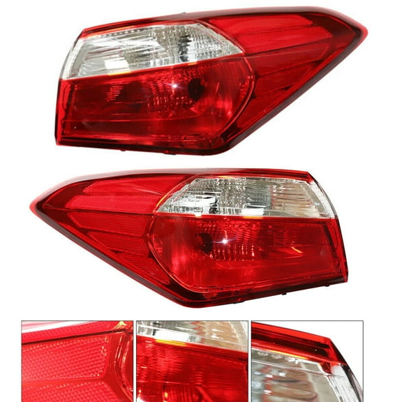 Pair Tail Lights Halogen Brake Lamps Fits For Kia Forte 2.0L/1.8L 2014 2015 2016 Right&Left side Taillight Tail Lamp