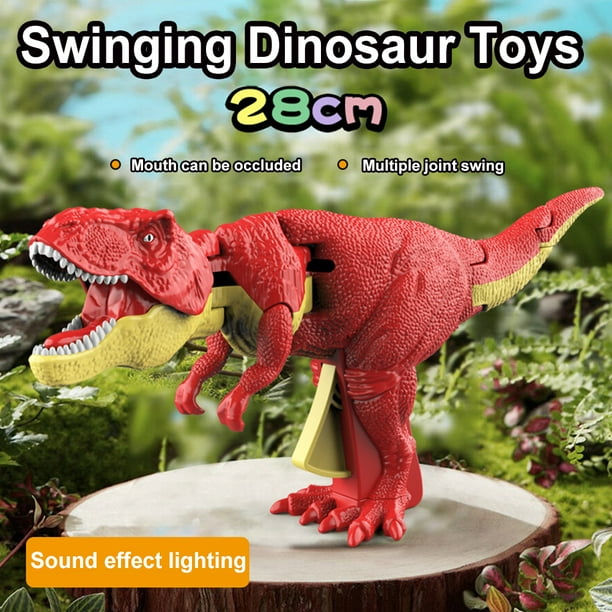Juguetes De Dinosaurios Oscilantes Juguetes Dinosaurio Electronico Dino Los mejores regalos en movimiento para nino luz de sonido Rojo Bodega Aurrera en linea
