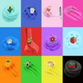 thumbnail image 4 of 24Pcs Butter Slime Kit Portable Slime Toy Safe Multi Color Slimes Creative Slime Toy Set Party Favors DIY Slimes Toy for 3 Years old and Above Boys Girls, 4 of 11