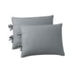 thumbnail image 2 of Fundas de almohada de microfibra de poliéster, cómodas y transpirables. Gris claro, 2 of 9