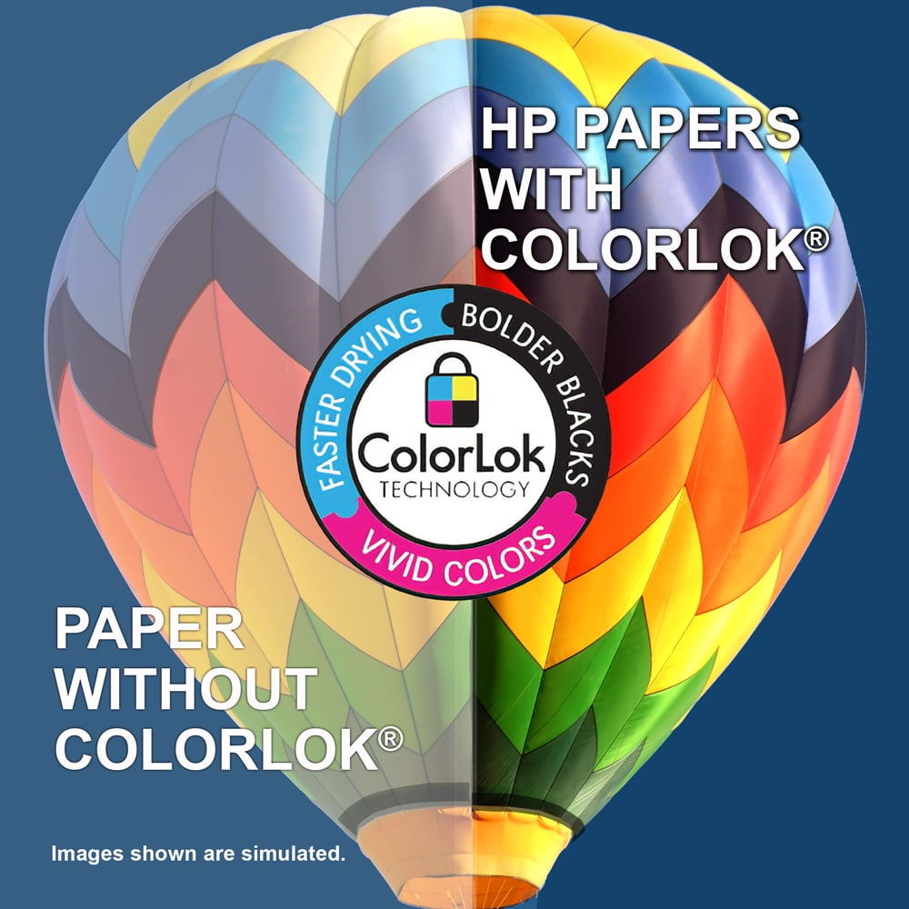 Hp Printer Paper Office 20lb 8 5x11 1 Ream 500 Sheets Walmart Com Walmart Com