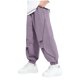thumbnail image 2 of Pantalones largos para niños, pantalones de paracaidista con tira reflectante, adecuados para deportes de primavera al aire libre, con bolsillos, pantalones deportivos holgados, pantalones de poliéste, 2 of 5