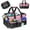 Pink, Black, variant on Large Cleaning Caddy Bag,Wearable Cleaning Caddy Supplies Organizer with Handle & Shoulder Straps for Cleaners, Housekeeper, car caddy organizer