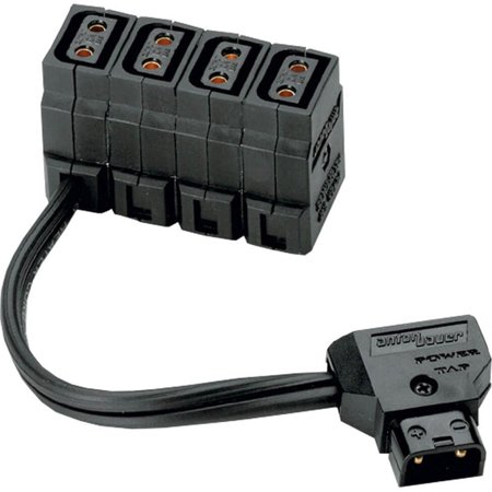 UPC: 0872496000051 | PowerTap Multi Cable  PowerTap Male to 4 Female PowerTap Receptacles