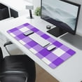 thumbnail image 2 of Aesthetic Pastel Checkered Desk Mat - Office Decor, Extra Large Mouse Pad, Laptop Pad, Gaming Mat - Your Ultimate Workspace Upgrade, Size 31.5x11.8in., 2 of 7
