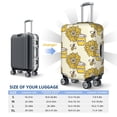 thumbnail image 6 of Balery Cartoon Honey Pot Bee Sunflower Luggage Cover Protector, Scratch And Dirt Resistant, Fits 18-32 Inch Luggage(excluding luggage) - Large, 6 of 9
